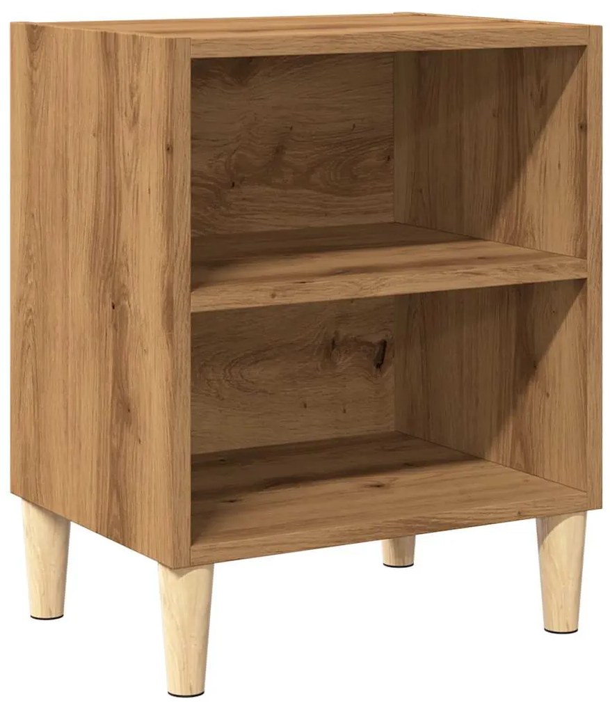 vidaXL Κομοδίνο ντουλάπι Artisan Oak 40x30x50 cm Κατασκευασμένο ξύλο