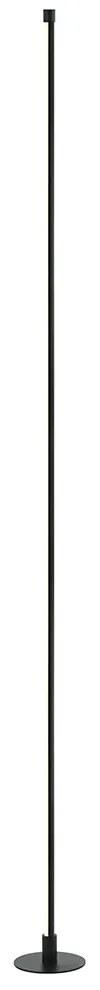 Φωτιστικό Δαπέδου 20123 Led 3000K 20W Black Matt Aluminum,Acrylic