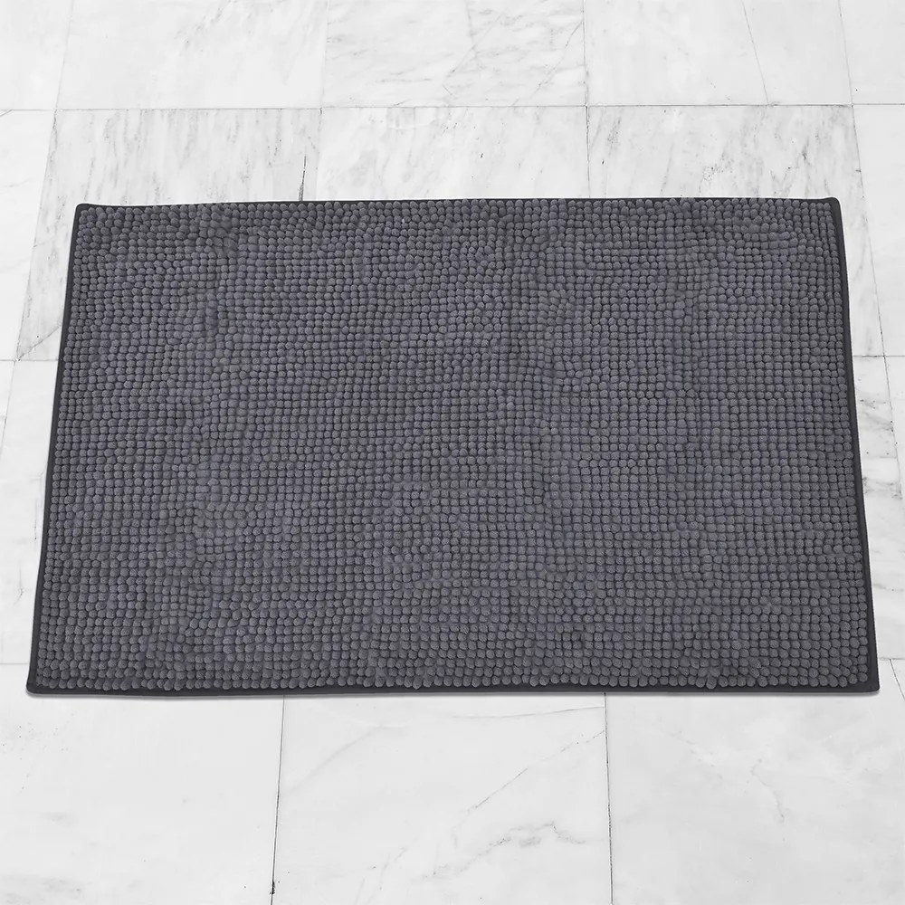 Πατάκι Μπάνιου Αντιολισθητικό Sirena Dark Grey 50x80 - Lino Home