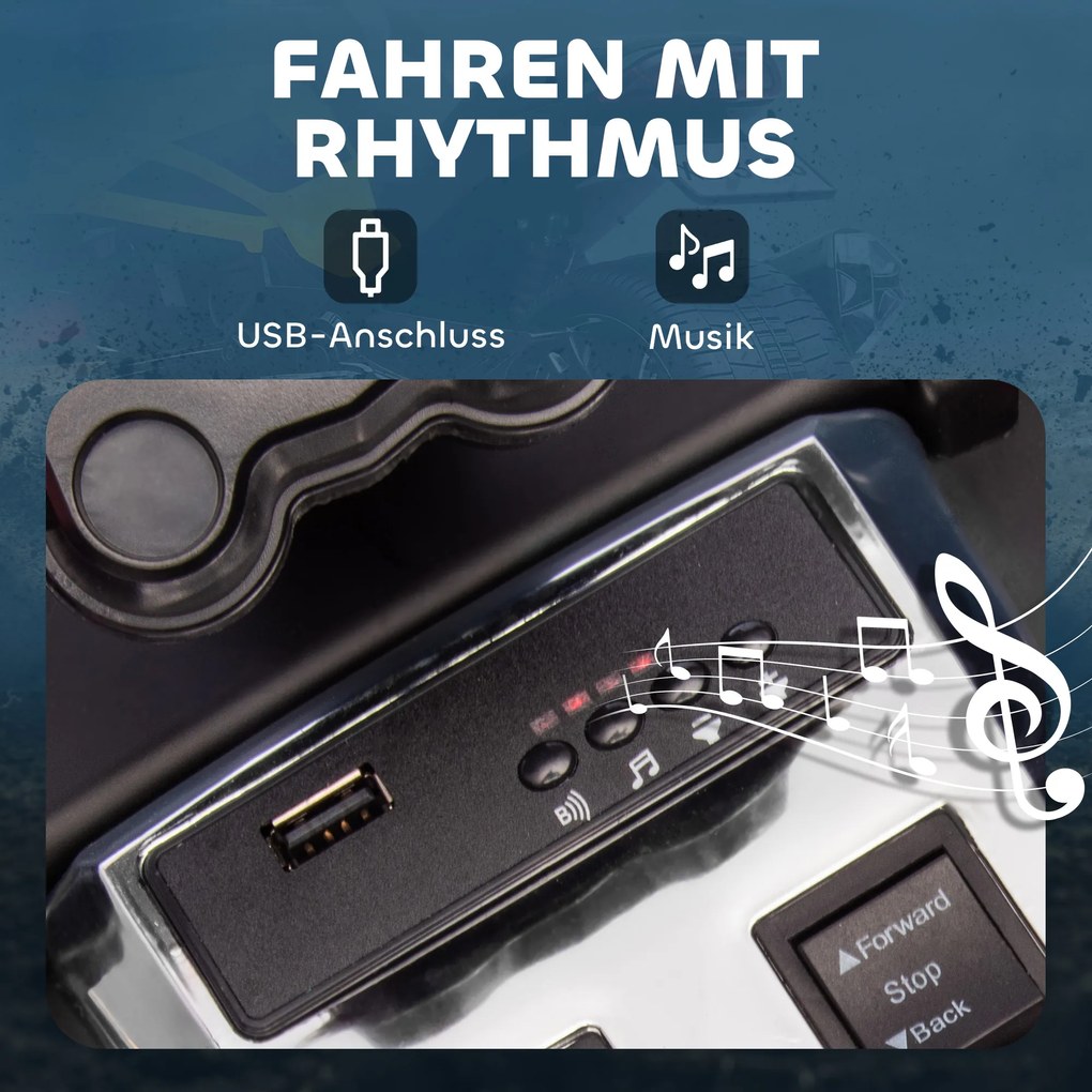 AIYAPLAY Ηλεκτρικό Παιδικό Όχημα, Σχέδιο Αντίστροφου Τρίκυκλου, Λειτουργία Μπαταρίας, MP3 Player, Κόρνα, 2 Ταχύτητες, Φώτα LED, 3-8 Ετών, Κίτρινο