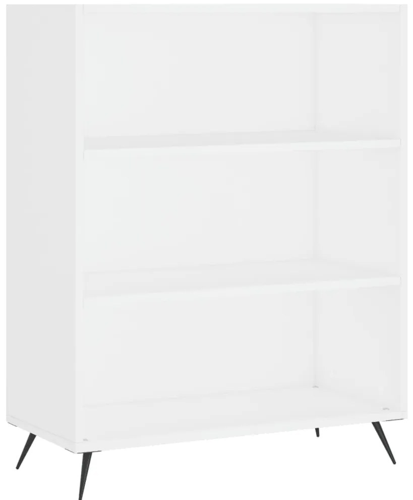 vidaXL Ντουλάπι Λευκό 69,5x32,5x180 εκ. Επεξεργασμένο Ξύλο