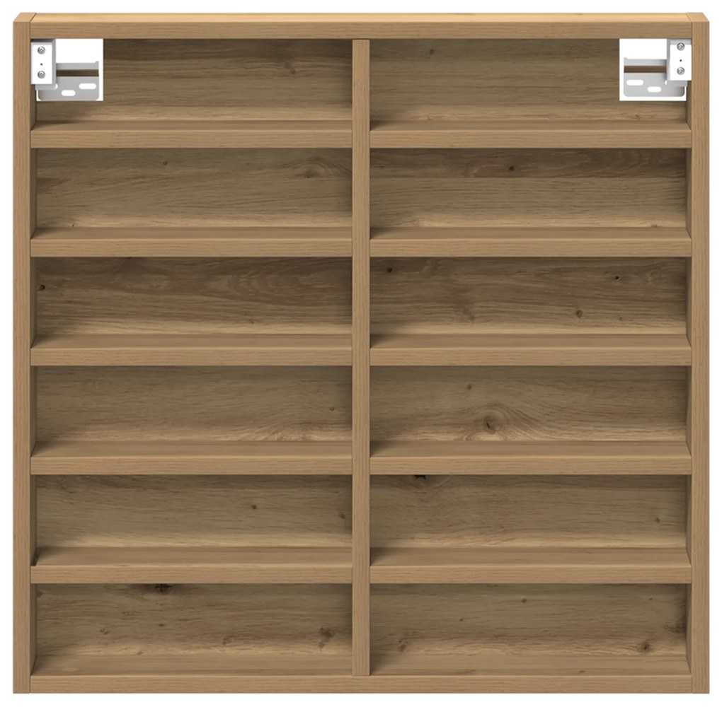 vidaXL Βιτρίνα Καμπίνα από Ξύλο Δρυός 60x8,5x58 εκ. Συνθετικό Ξύλο