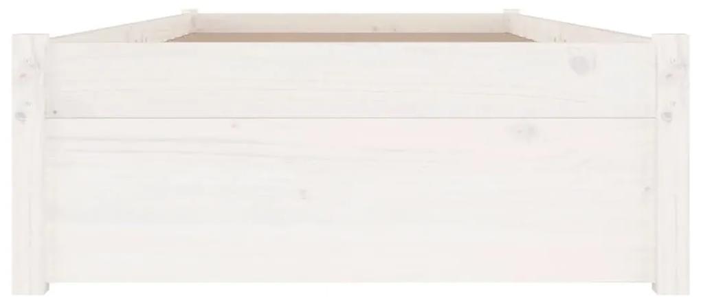 Πλαίσιο Κρεβατιού με Συρτάρια Λευκό 90 x 200 εκ. - Λευκό