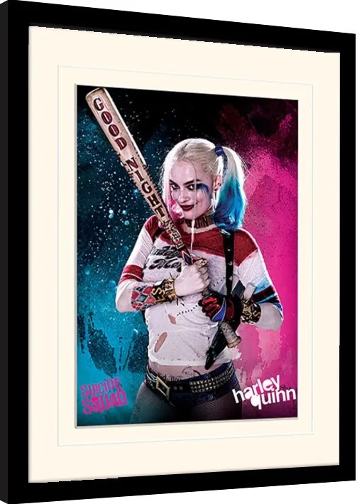 Κορνιζαρισμένη αφίσα Suicide Squad - Harley Quinn