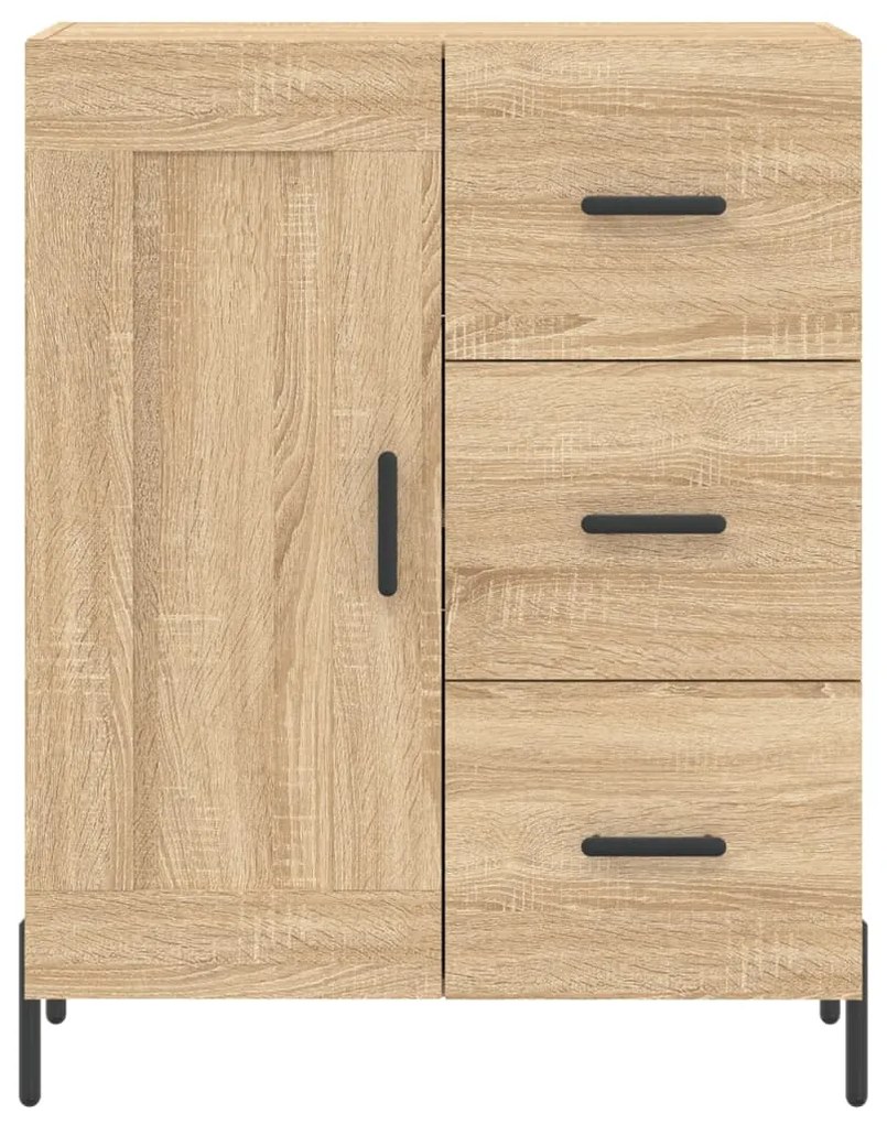 vidaXL Ντουλάπι Sonoma Δρυς 69,5 x 34 x 90 εκ. από Επεξεργασμένο Ξύλο