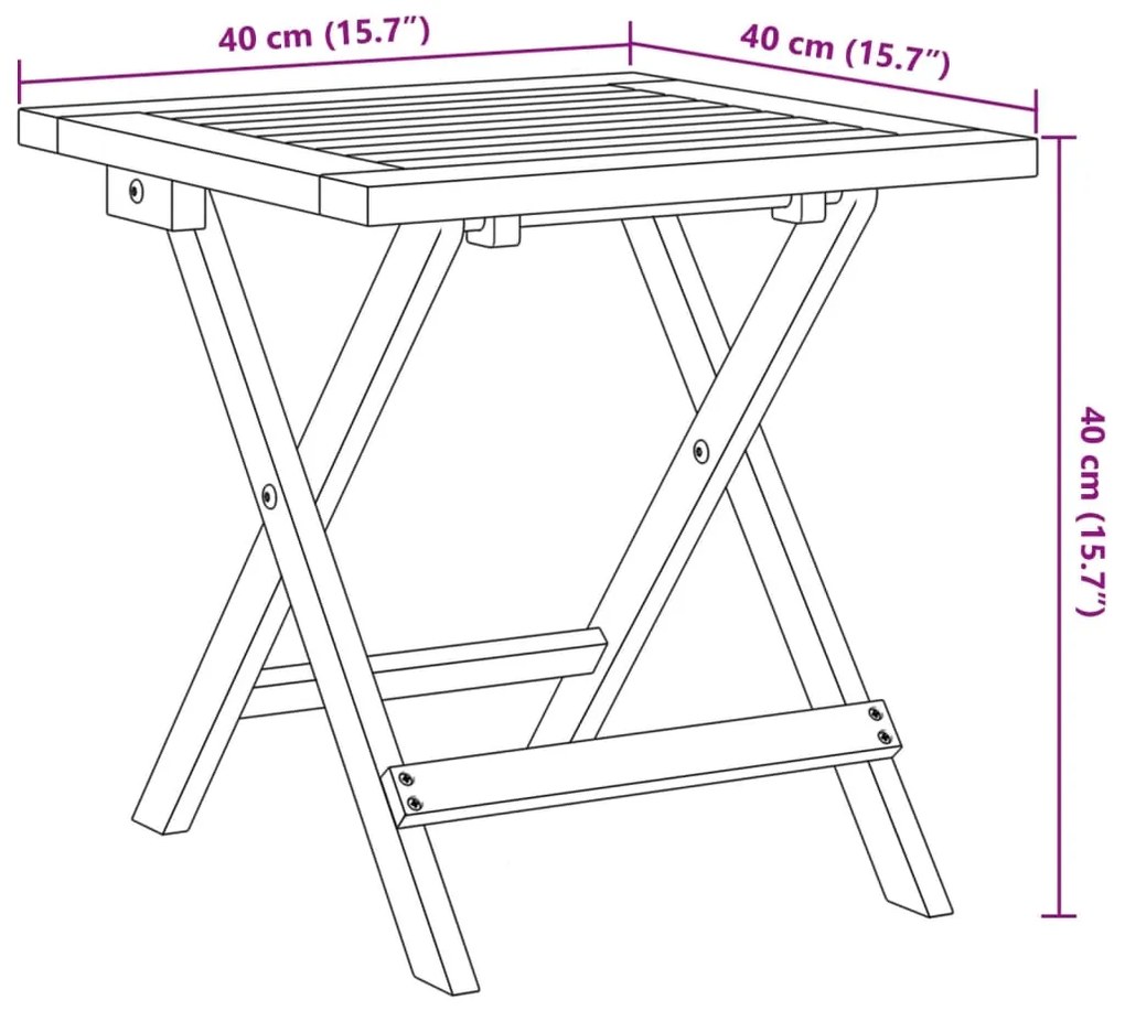 ΒΟΗΘΗΤΙΚΟ ΤΡΑΠΕΖΙ ΚΗΠΟΥ 40X40X40 ΕΚ. ΑΠΟ ΜΑΣΙΦ ΞΥΛΟ ΑΚΑΚΙΑΣ 366513