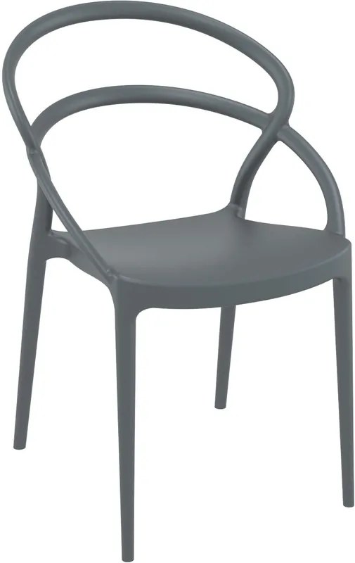 Καρέκλα Pia Dark Grey