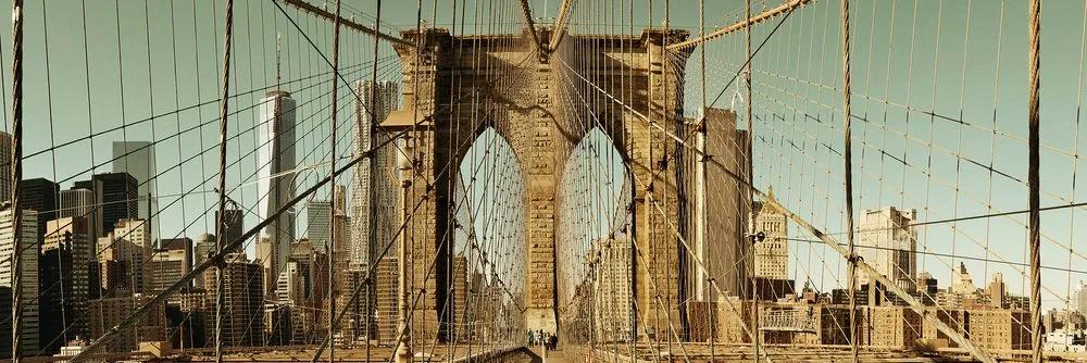 Εικόνα της γέφυρας του Μανχάταν στη Νέα Υόρκη - 135x45