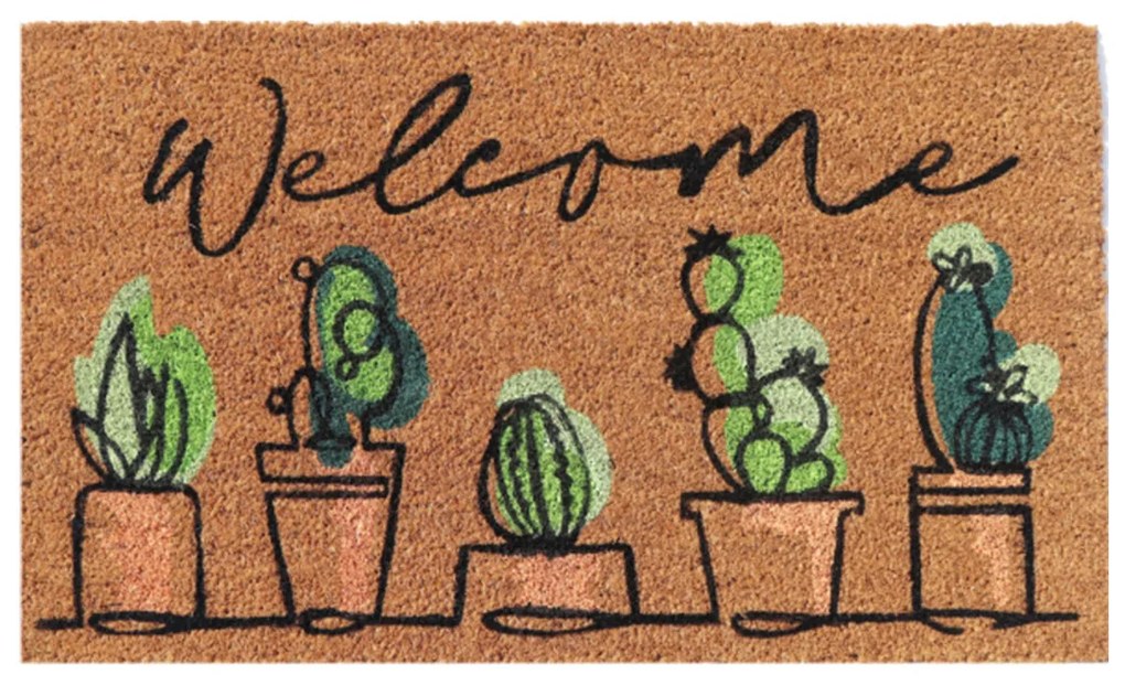 Πατάκι Εισόδου (40x70) Velcoc Kera Cactus