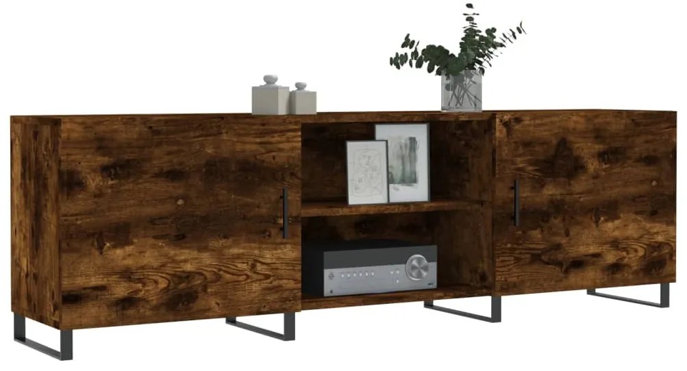 vidaXL Έπιπλο Τηλεόρασης Καπνιστή Δρυς 150x30x50 εκ. Επεξ. Ξύλο