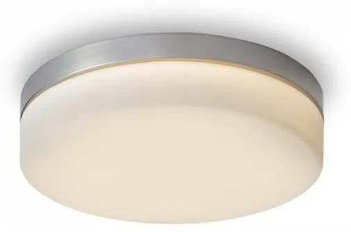 Πλαφονιέρα Φωτιστικό Οροφής Led Γυαλί AWE H8,5 Φ34,5 Rendl R12197 Νίκελ Ματ