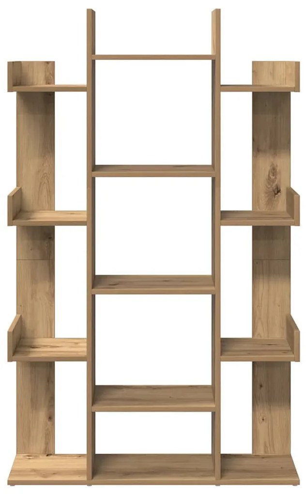 vidaXL Ντουλάπι βιβλίων Artisan Oak 86x25,5x140 cm Ξύλο μηχανής