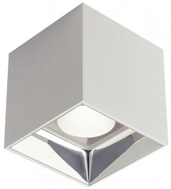 Φωτιστικό Οροφής - Σποτ Mig LED-MIG-Q20C BCO 20W Led 3000K 11,5x11,5x11,6cm White Intec Aluminium