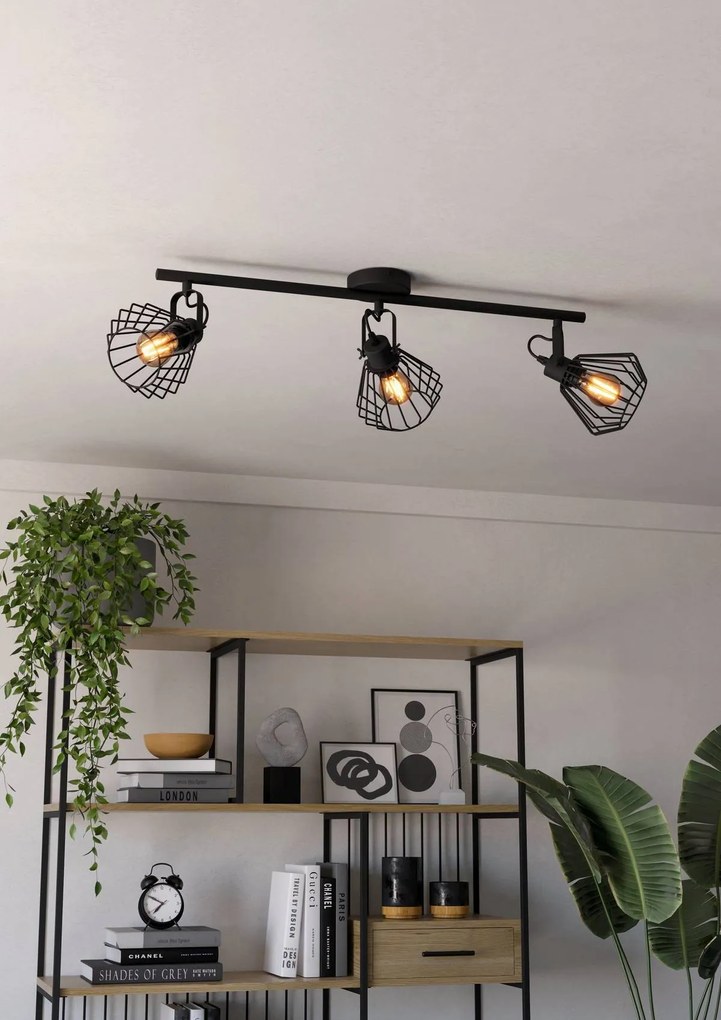 Φωτιστικό Σποτ Eglo 98764 TABILLANO Μαύρο Ματ (Black Mat)