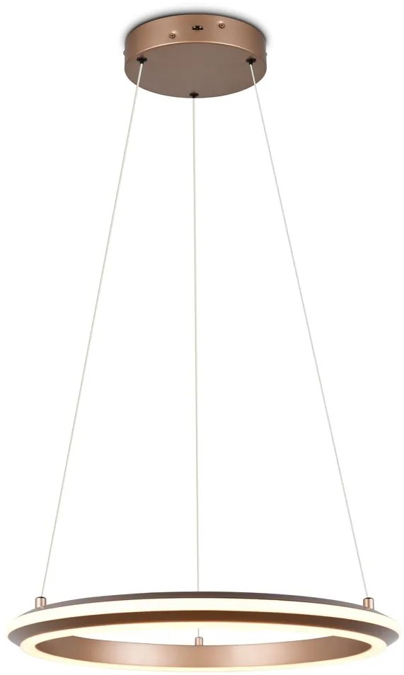 Φωτιστικό Κρεμαστό Trio Lighting AMADOR 331010165 Καφετί (Coffee) 2300+3000+4000K