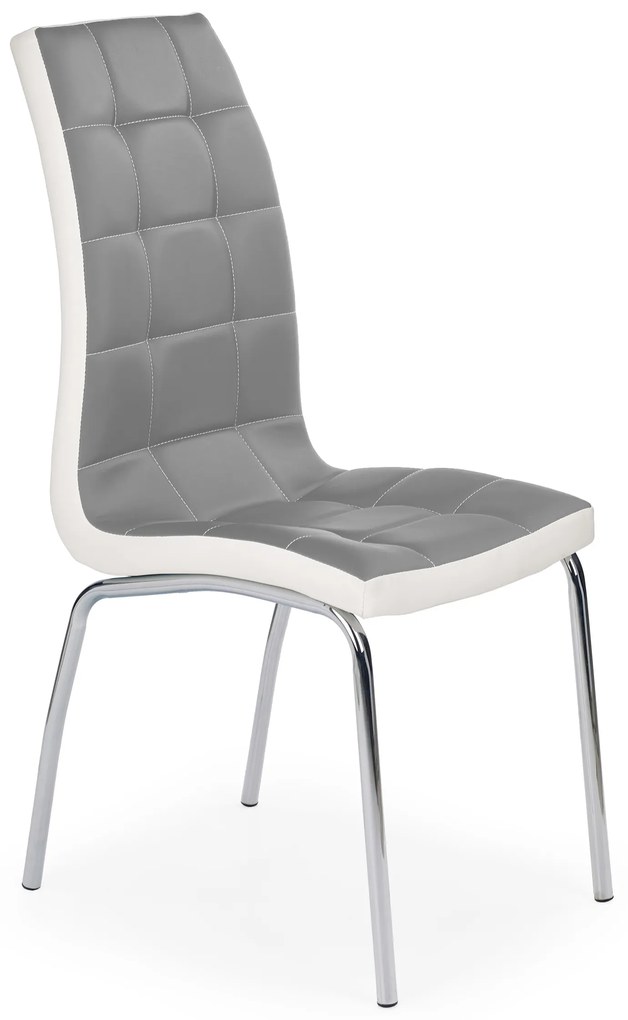 K186 chair color: grey/white DIOMMI V-CH-K/186-KR-POPIEL