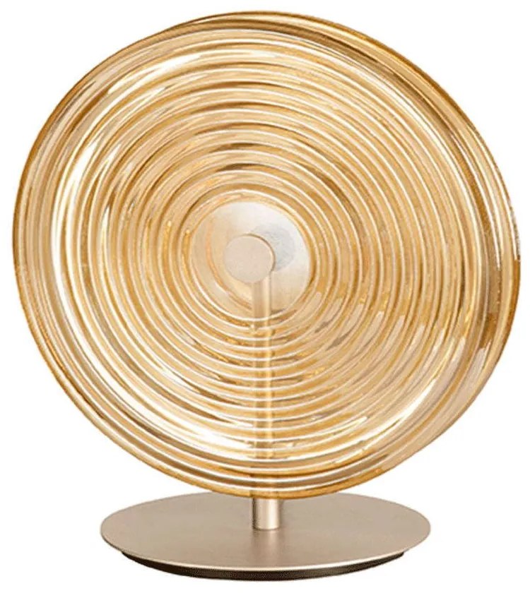 Φωτιστικό Επιτραπέζιο Jokey LT.JOKEY/AMBRA Φ30cm 12W Led 3000K Amber Ondaluce