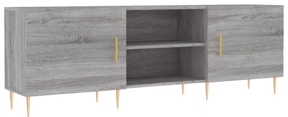 vidaXL Έπιπλο Τηλεόρασης Γκρι Sonoma 150x30x50 εκ. από Επεξεργ. Ξύλο