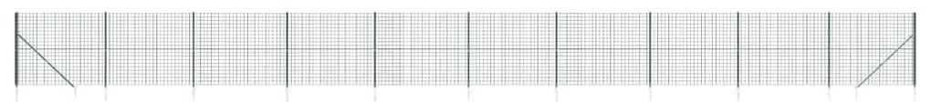Συρματόπλεγμα Περίφραξης Πράσινο 1,8 x 25 μ. με Καρφωτές Βάσεις - Πράσινο