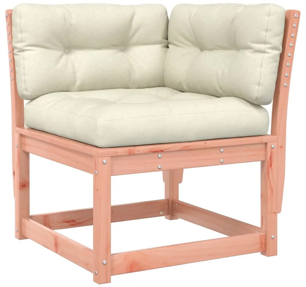 vidaXL Σαλόνι Κήπου Σετ 7 Τεμαχίων Μασίφ Ψευδοτσούγκας με Μαξιλάρια