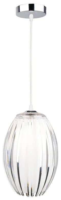 Φωτιστικό Κρεμαστο Aca SF810 HOMO Διάφανο (Transparent)