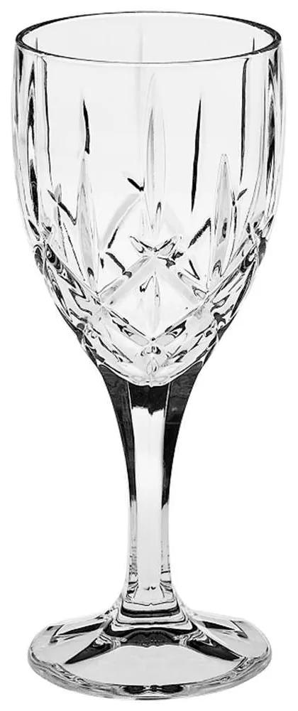 Ποτήρι Κολωνάτο Κρασιού Sheffield CBH00702324 240ml Clear Από Κρύσταλλο Βοημίας Κρύσταλλο