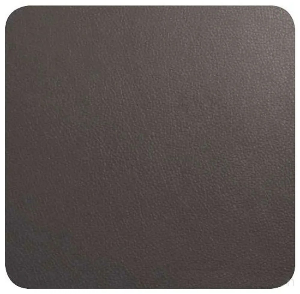 Σουβέρ (Σετ 4Τμχ) 7837420 10x10cm Dark Grey Asa PVC