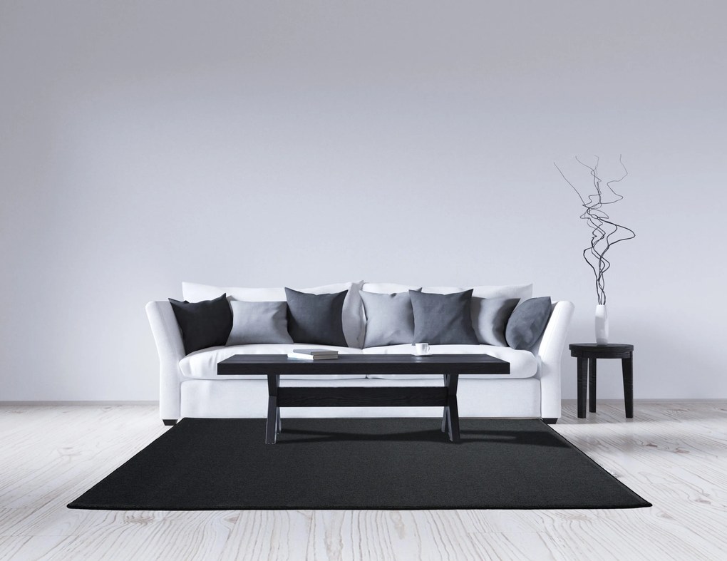 Mοκέτα γκρι ανθρακί Sweet 76 - Colore Colori 1,40x2,00