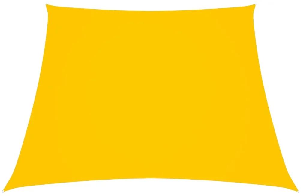Πανί Σκίασης Τρίγωνο Κίτρινο 2/4 x 3 μ. από Ύφασμα Oxford