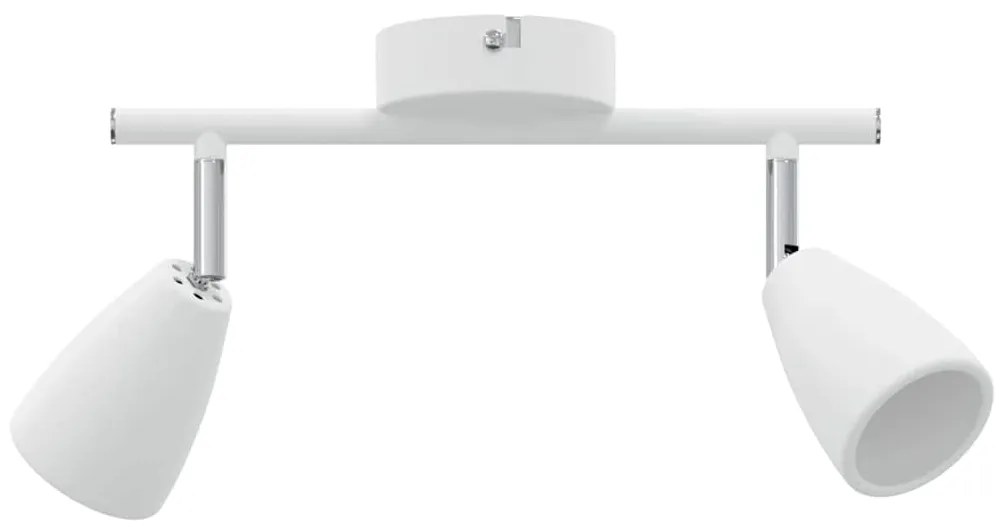 vidaXL Σποτ οροφής Λευκό 25.5 x 8 x 15.5 εκ. Ατσάλι