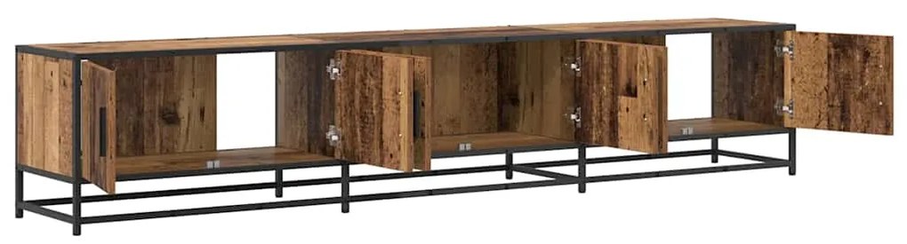 vidaXL Ντουλάπι TV Παλαιό ξύλο 210 x 35 x 41 εκ Επεξεργασμένο ξύλο