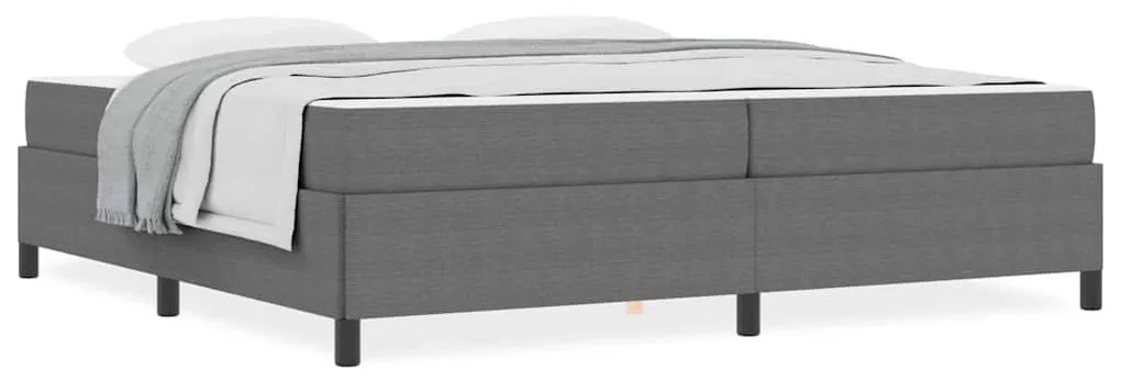 vidaXL Σκελετός Κρεβατιού Ανοιχτό γκρι 100 x 200 cm Βελούδο
