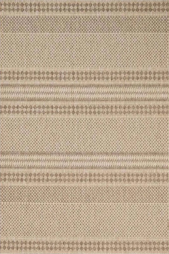 Χαλί Ethnik 202668C Brown-Caramel Beige New Plan 200X285cm