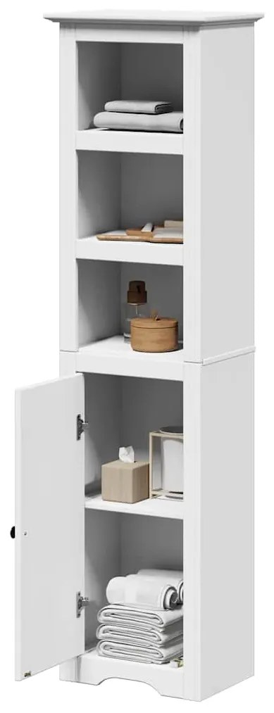 Ντουλάπι μπάνιου "BODO" Λευκό 44x30x160 cm