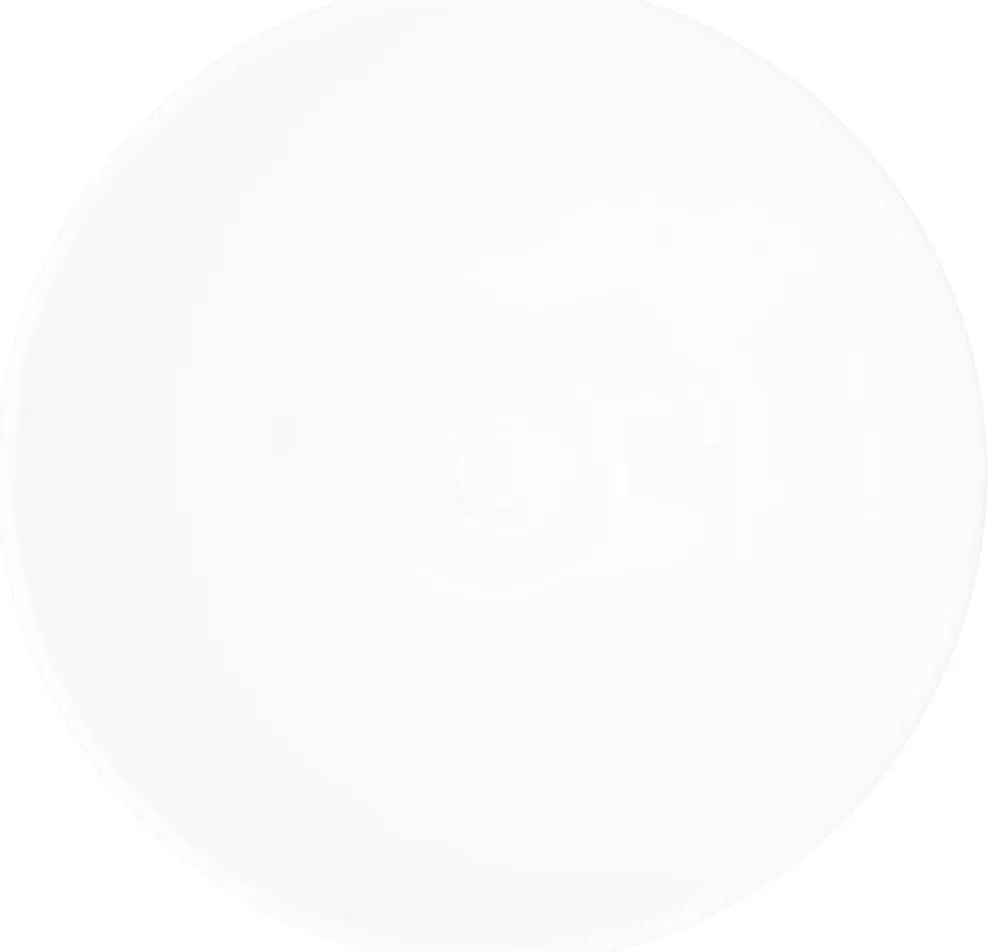 Νιπτήρας Μπάνιου Στρογγυλός Λευκός Κεραμικός - Λευκό
