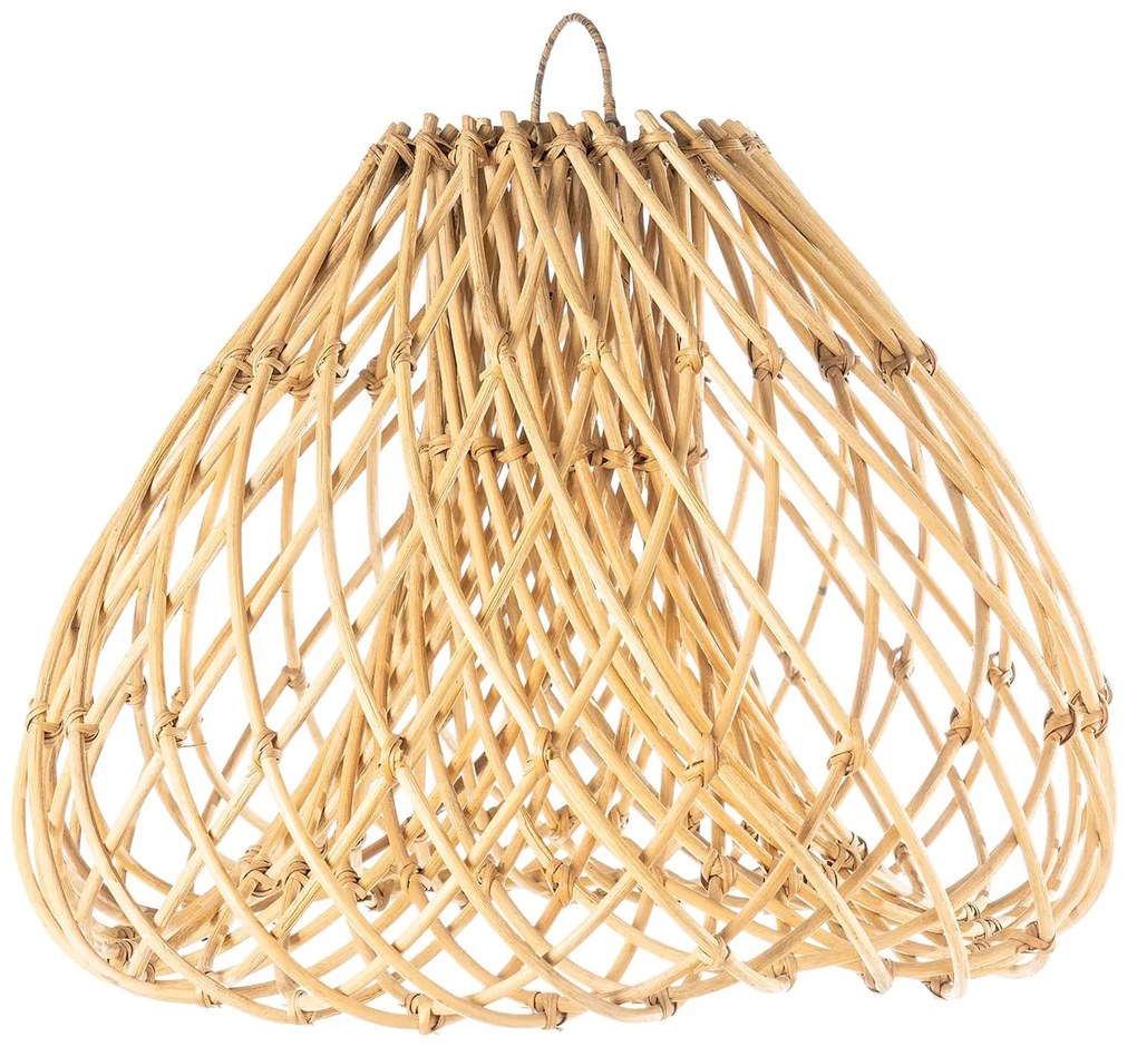 Ceiling Light S Line Ø64cm Rattan Χειροποίητο Κρεμαστό S1763-00N3