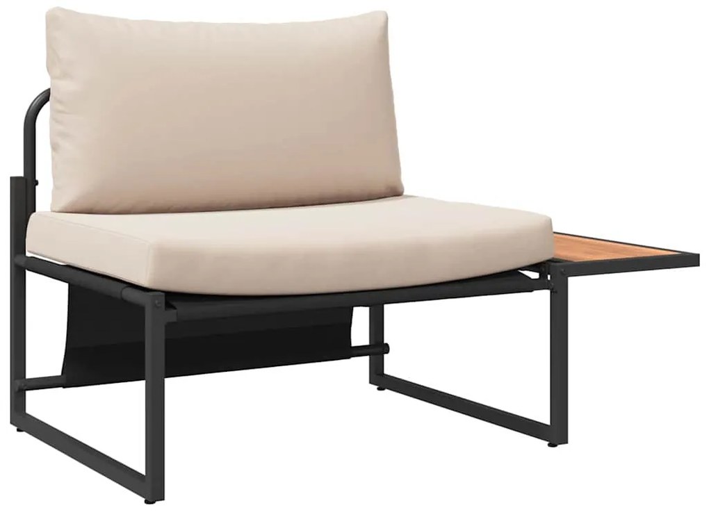 vidaXL Σετ Κήπου 3 Τεμαχίων με Χα cushions