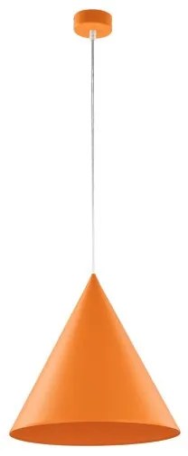 Κρεμαστό Φωτιστικό Οροφής E27 15W IP20 Cono TK Lighting-3280-Πορτοκαλί 3280
