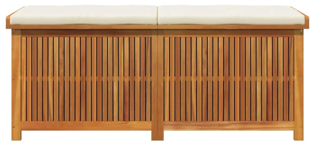 vidaXL Κουτί Μαξιλαριών Εξ. Χώρου 150x50x60,5 εκ. Μασίφ Ξύλο Ελάτης