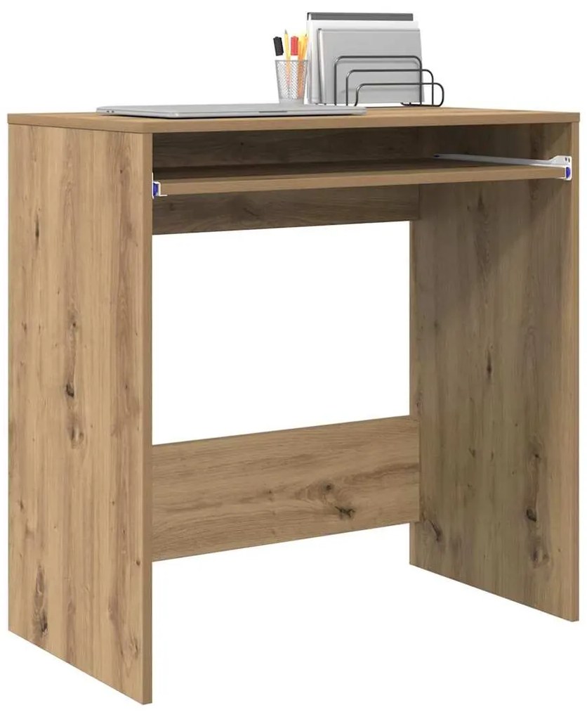 vidaXL Γραφείο artisan δρυς 77,5 x 43 x 79 εκ Επεξεργασμένο ξύλο