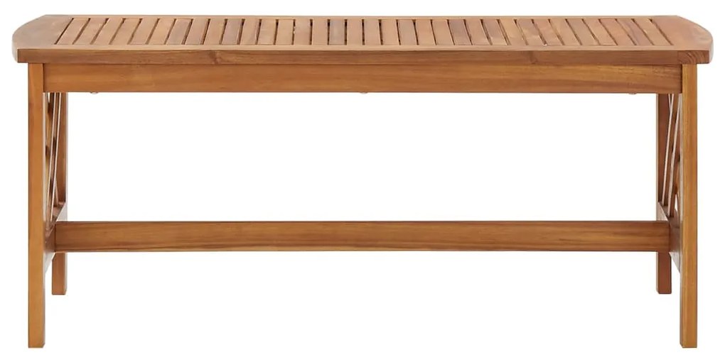 vidaXL Τραπεζάκι Σαλονιού 102 x 50 x 43 εκ. από Μασίφ Ξύλο Ακακίας