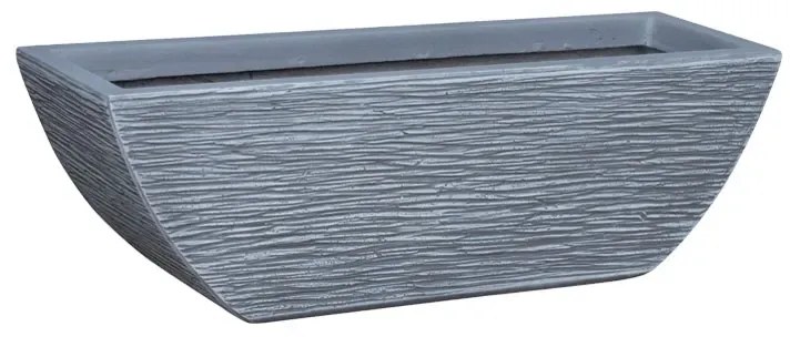MarHome ΚΑΣΠΩ FIBERCLAY ΜΕΣΑΙΟ ΓΚΡΙ ΑΝΟΙΧΤΟ ΖΑΡΝΤΙΝΙΕΡΑ-ΓΡΑΜΜΩΣΕΙΣ - 70x24x23cm 06-23202-M