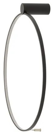 Απλίκα Φωτιστικό Τοίχου LED 18W 4000K IP20 Μαύρο Circolo 10930 Nowodvorski-10930-Μαύρο 10930