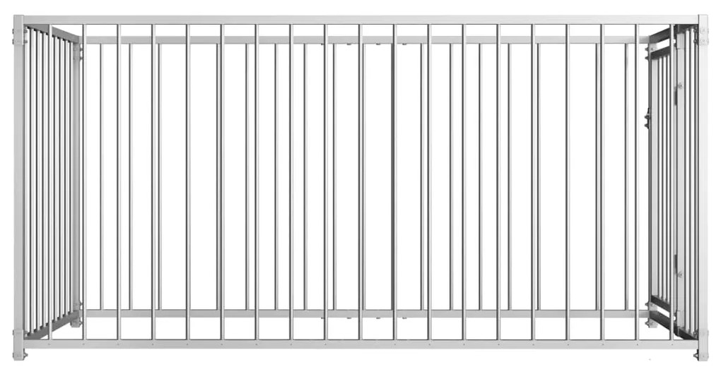 vidaXL Κλουβί Σκύλου Εξωτερικού Χώρου 100 x 200 x 100 εκ.
