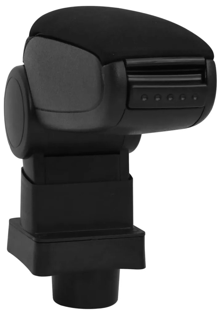 vidaXL Τεμπέλης Αυτοκινήτου Μαύρος 13 x 31,5 x (29-51) εκ. από ABS