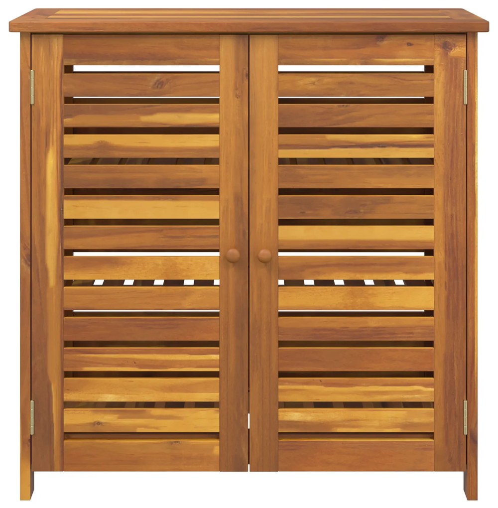 vidaXL Ντουλάπι Κήπου Καστανό 78 x 36.5 x 78cm Καμπούντα ξύλο ακακίας
