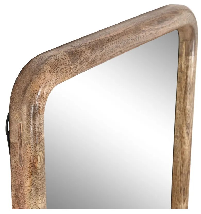 Μόνιμος καθρέφτης Home ESPRIT Καφέ Ξύλο από Μάνγκο