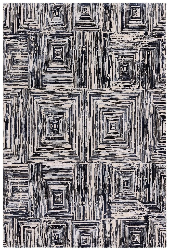 Χαλί Kuza 30 Portrait Navy Asiatic London 120X170cm