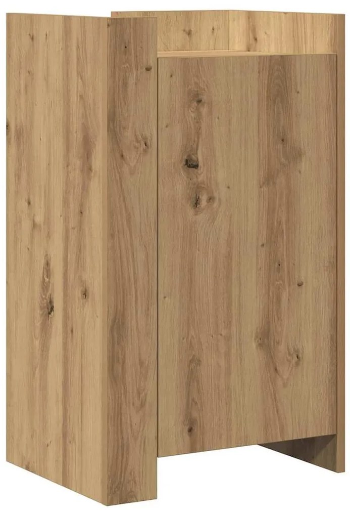 vidaXL Γραφείο Artisan Oak 45 x 35 x 75 εκ Επεξεργασμένο ξύλο