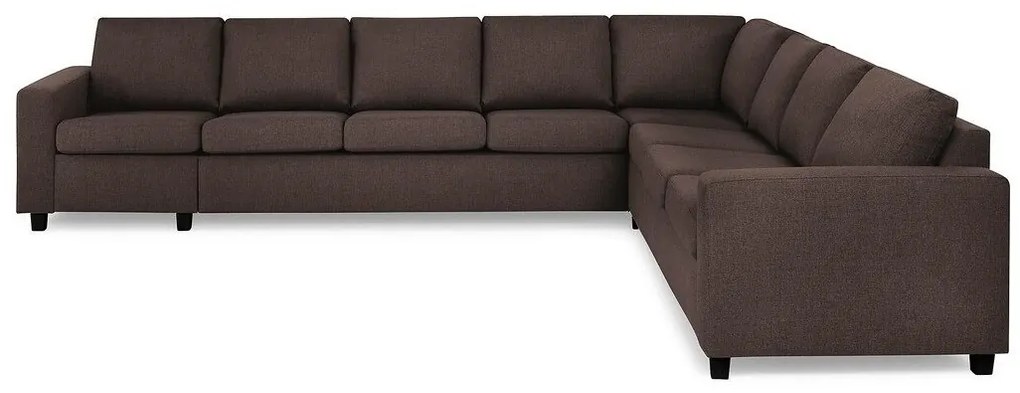 Γωνιακός Καναπές Scandinavian Choice C160, Καφέ, 345x285x86cm